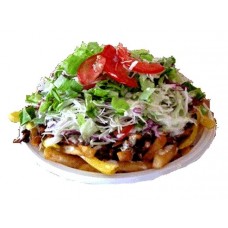 Csirkehúsos gyros tál  